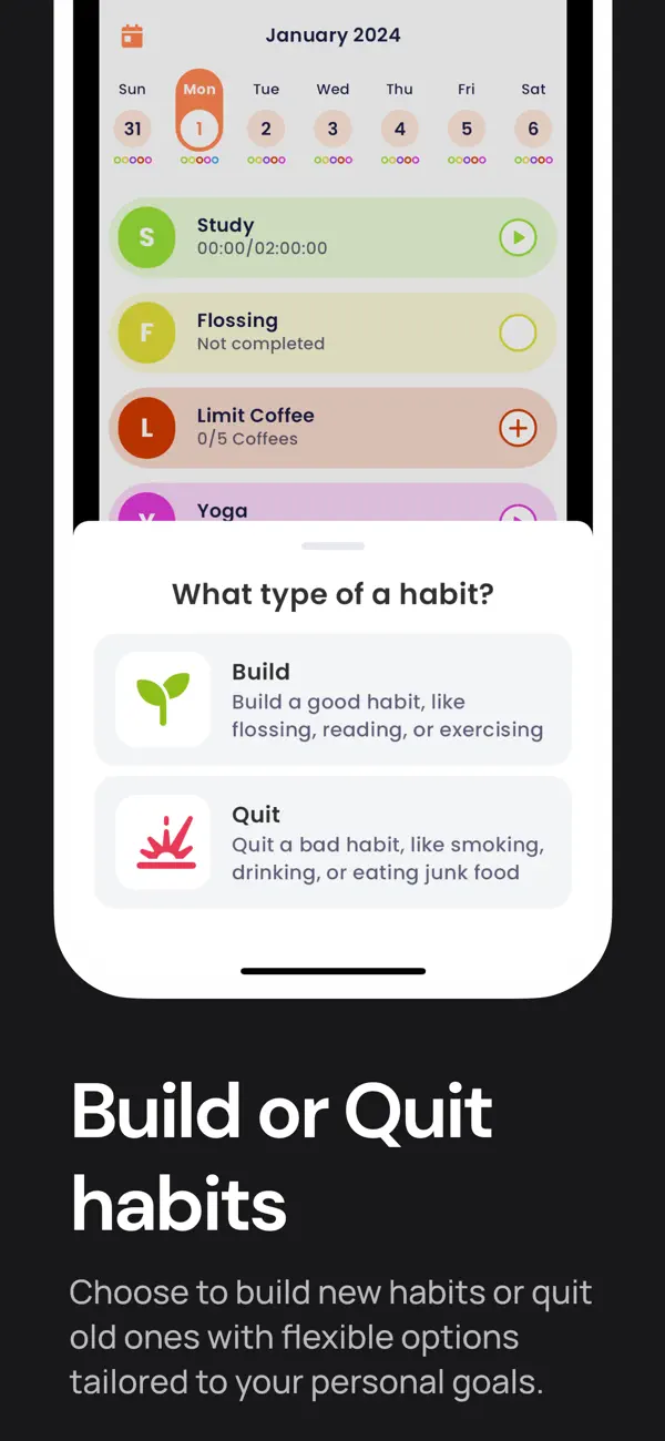 Disciplined App Screenshot 1